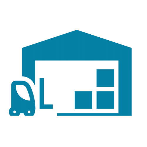 icon picture of a warehouse